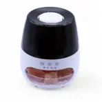 Soolakivi Leegiefekti Difuuser Valge — USB Aroomidifuuser Taimeriga