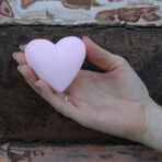 südame vannipomm närimiskumm — toote pakend ja välimus