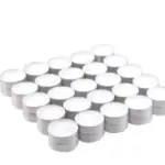 Teeküünal 4 Tundi — Lõhnatu Valge Teeküünal Ühikuhinnaga