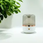 Urban Aroomidifuuser Valge ja Pronks — USB Värvimuutev Difuuser 120 ml — detailvaade