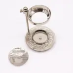 Viirukisoojendaja Messing Kaetud — kõrvaltvaade