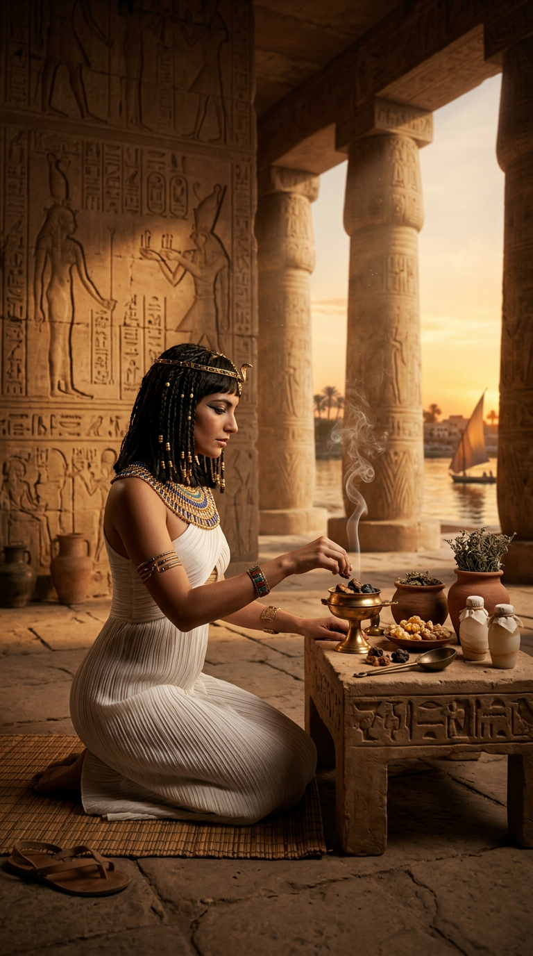 Lõhnade ajalugu — Vana-Egiptuse viirukipuu ja mürri tempel kus parfümeeria sündis 5000 aastat tagasi